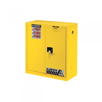 FLAMMABLE CABINET 30 GALLON CAPACITY
